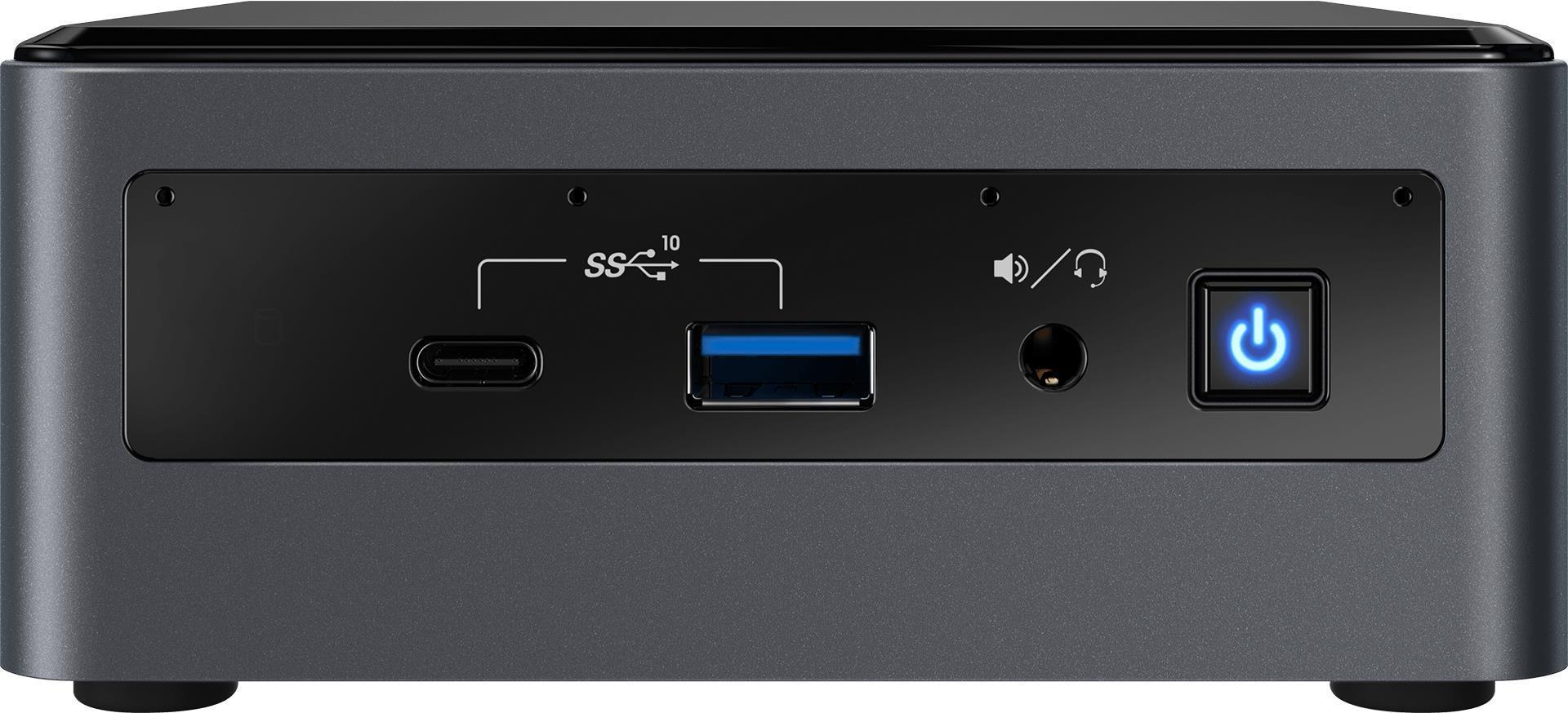 Купить Intel Next Unit of Computing Kit 10 Performance - NUC10I7FNHAA - Mini-PC - Core i7 10710U / 1.1 GHz - RAM 16 GB - SSD 256 GB, HDD 1 TB - UHD Graphics - GigE - WLAN: Bluetooth 5.0, 802.11a/b/g/n/ac/ax - Win 10 Home 64-Bit (BXNUC10I7FNHAA1) в магазине wardena.ru