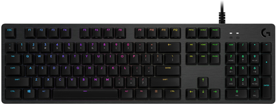 Купить Logitech Gaming G512 - Tastatur - Hintergrundbeleuchtung - USB - AZERTY - Französisch - Tastenschalter: GX Blue - Kohle (920-008940) в магазине wardena.ru