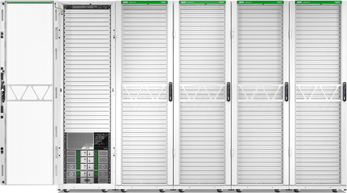 Купить APC NetShelter SX Gen 2 - Schrank Netzwerkschrank - 1991 (H) x 600 (B) x 1200 (T) mm, mit Seiten - bodenstehend - weiß - 42HE - 48.3 cm (19") (AR3300W2) в магазине wardena.ru