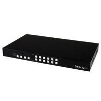 Купить StarTech.com 4x4 HDMI Matrix Switch mit Bild und Bild Multiviewer o. Videowand - Video Combining - Digital Signage Controller - Video/Audio-Schalter - Desktop - für P/N: SVA12M5NA (VS424HDPIP) в магазине wardena.ru