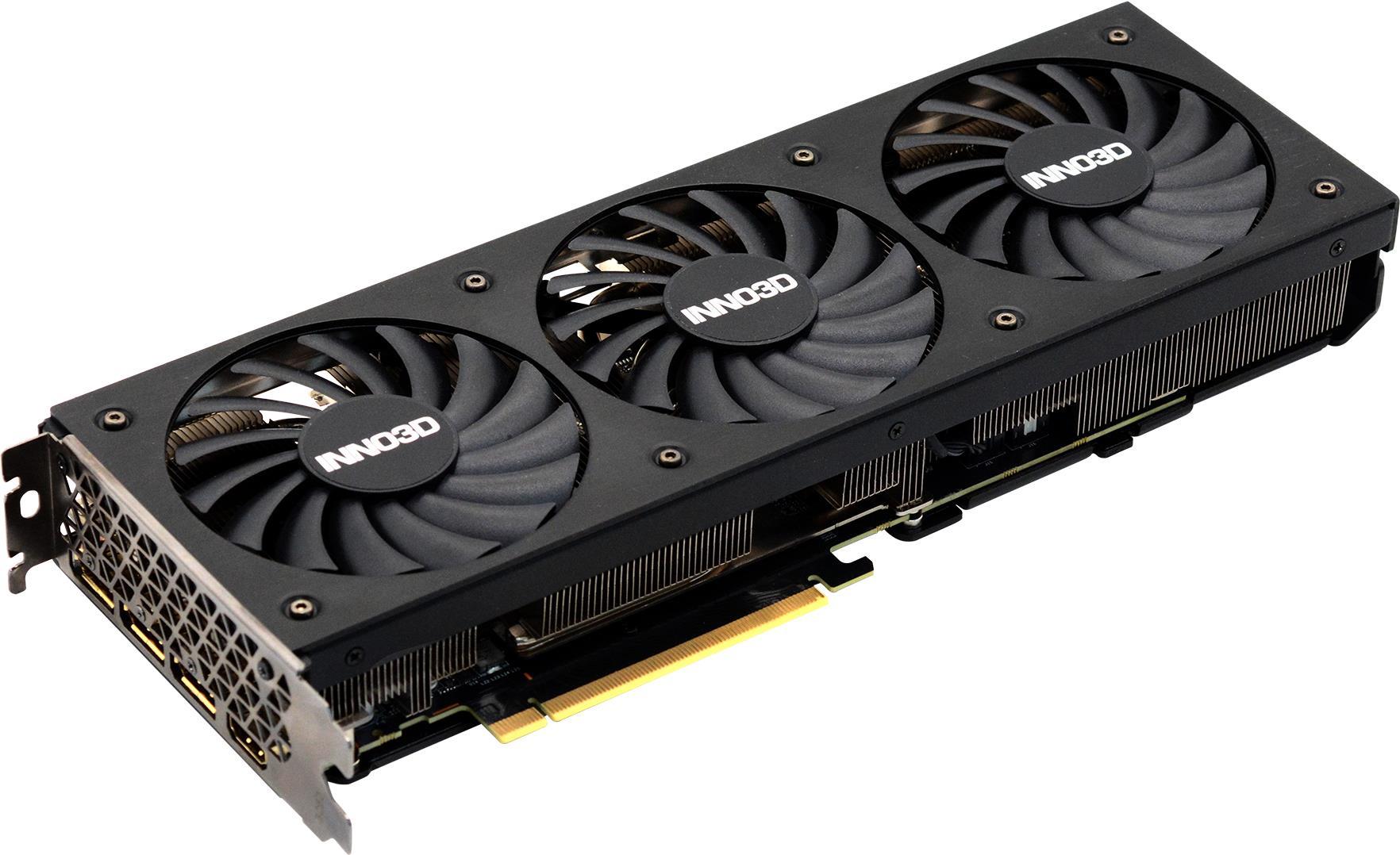 Купить Inno3D GeForce RTX 3060 Ti X3 OC - GeForce RTX 3060 Ti - 8 GB - GDDR6X - 256 Bit - 7680 x 4320 Pixel - PCI Express x16 4.0 (N306T3-086XX-1820VA45) в магазине wardena.ru