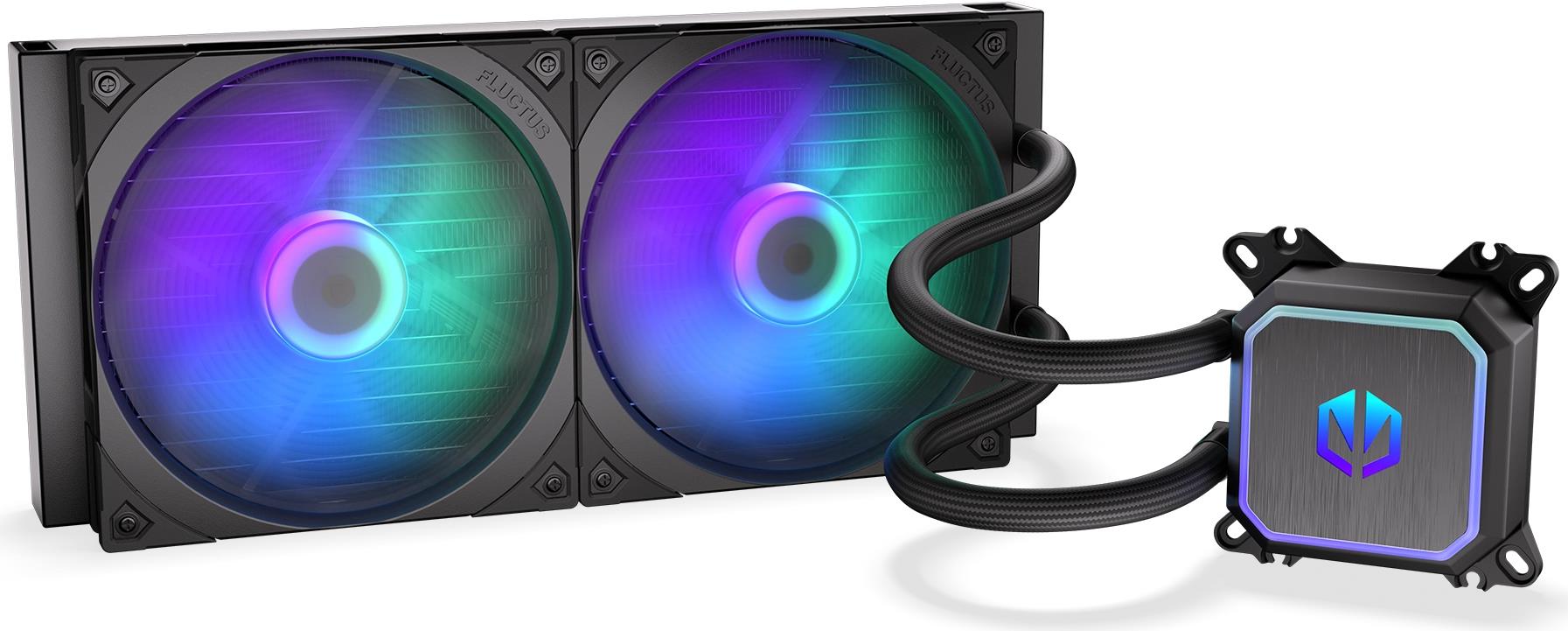 Купить ENDORFY Navis F280 ARGB Computergehäuse All-in-One-Flüssigkeitskühler 14 cm Schwarz 1 Stück(e) (EY3B005) в магазине wardena.ru