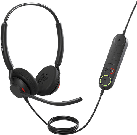 Купить GN Jabra Jabra Engage 40 Stereo - Headset - On-Ear - kabelgebunden - USB-C - Geräuschisolierung - optimiert für UC (4099-419-299) в магазине wardena.ru