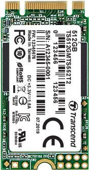 Купить Transcend MTS552T2 - SSD - 256 GB - intern - M.2 2242 - SATA 6Gb/s (TS256GMTS552T2) в магазине wardena.ru