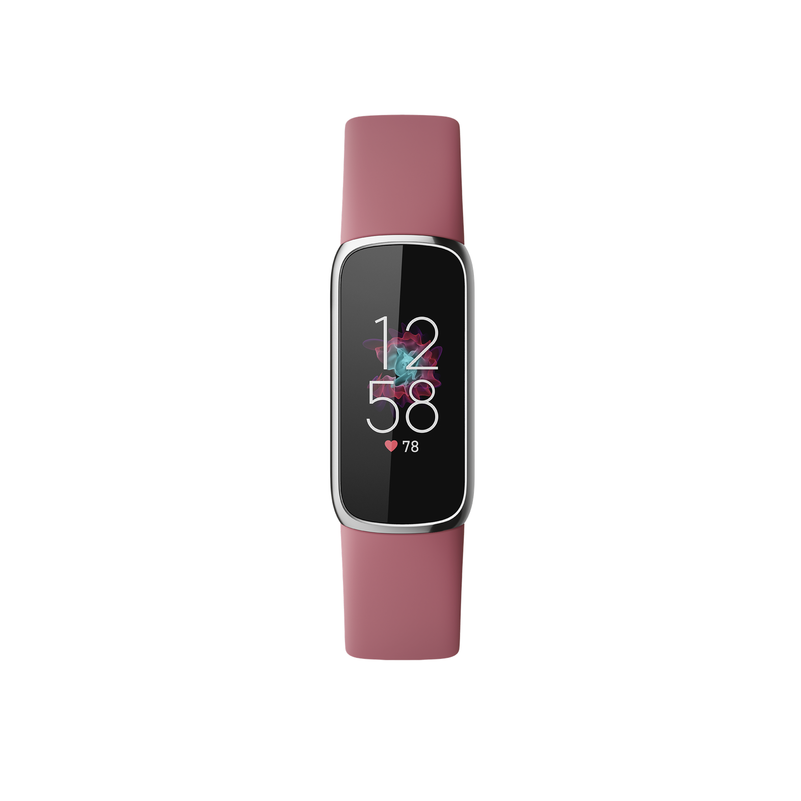 Купить Fitbit Luxe - Platin - Aktivitätsmesser mit Band - Silikon - Orchidee - Bandgröße: S/L - Bluetooth (FB422SRMG) в магазине wardena.ru