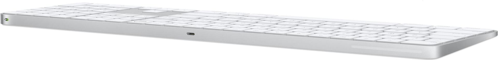 Купить Apple Magic Keyboard with Touch ID and Numeric Keypad - Tastatur - Bluetooth, USB-C - QWERTZ - Ungarisch - für iMac (Anfang 2021), Mac mini (Ende 2020), MacBook Air (Ende 2020), MacBook Pro (MK2C3MG/A) в магазине wardena.ru