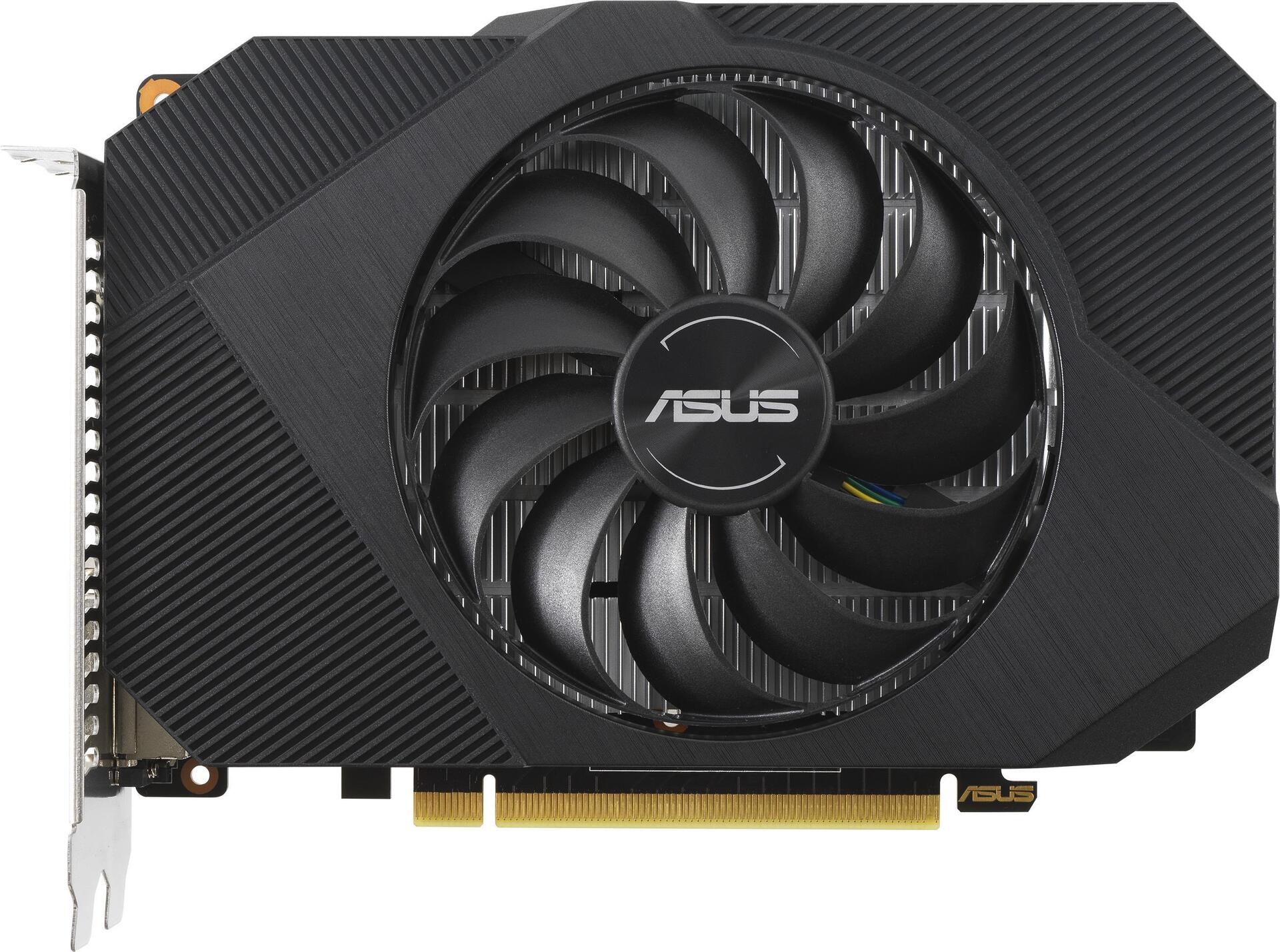 Купить ASUS PH-GTX1650-O4GD6-P - OC Edition - Grafikkarten - GF GTX 1650 - 4GB GDDR6 - PCIe 3.0 x16 - DVI, HDMI, DisplayPort (90YV0EZ1-M0NA00) в магазине wardena.ru