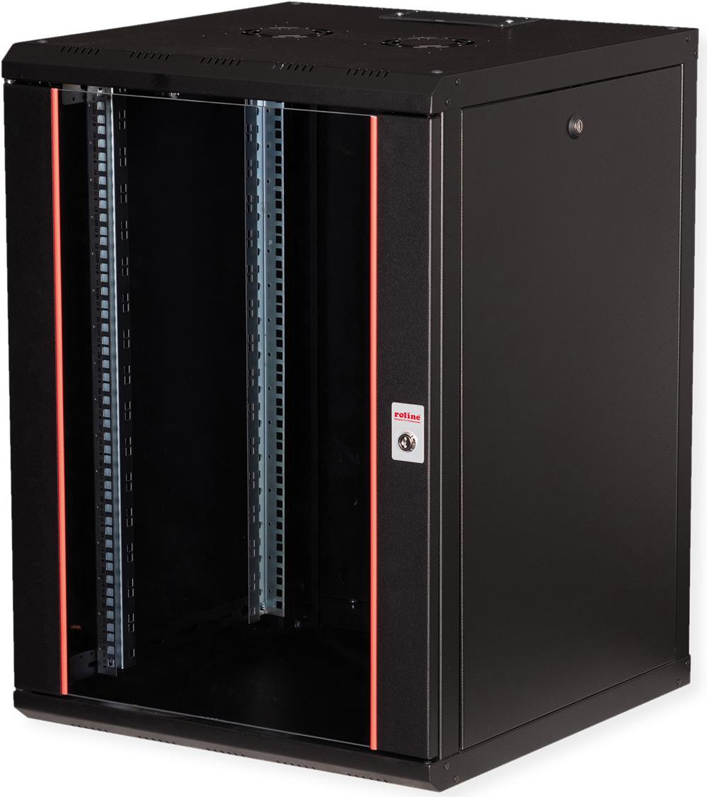Купить ROLINE 19 Zoll Wandgehäuse Pro 16 HE 600x600 BxT schwarz - Wandgehäuse (26.21.0177) в магазине wardena.ru