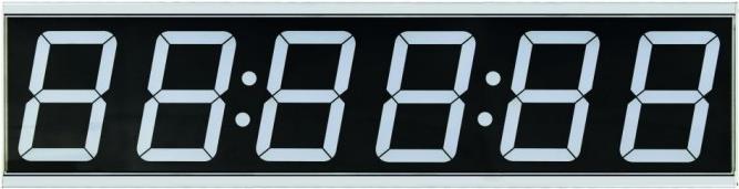 Купить ALLNET ALL-POE-CLK-1 Digital wall clock Rechteck Grau Wanduhr (ALL-PoE-CLK-1) в магазине wardena.ru