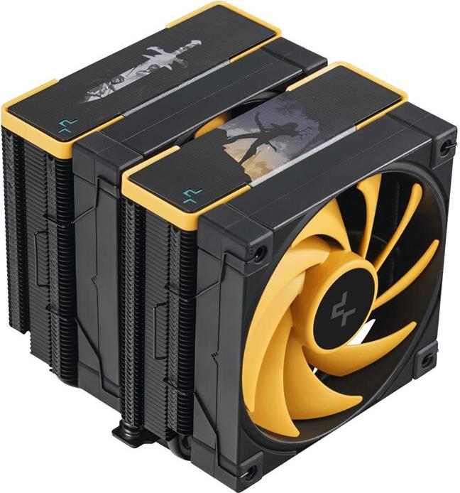 Купить DeepCool AK620 Zero Dark Zoria Prozessor Luftkühlung 12 cm Schwarz, Gelb 1 Stück(e) (R-AK620-BKNPMN-E) в магазине wardena.ru