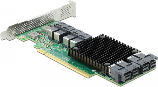 Купить DeLOCK PCI Express x16 Card to 8 x internal SFF-8643 NVMe - Speicher-Controller - SAS Low-Profile - 32 Gbit/s - PCIe 3.0 x16 (90504) в магазине wardena.ru