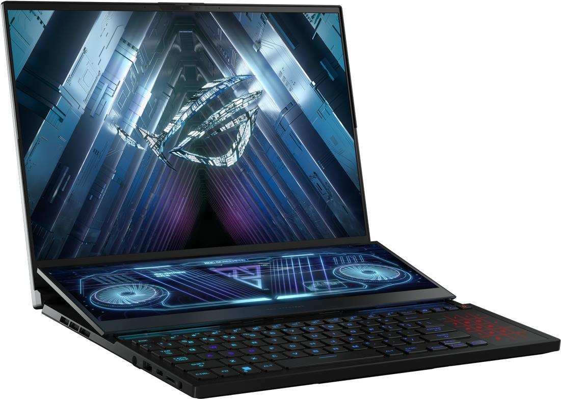 Купить ASUS ROG Zephyrus Duo 16 GX650RX-LO180W - AMD Ryzen 9 6900HX / 3.3 GHz - Win 11 Home - GF RTX 3080 Ti - 64 GB RAM - 2 TB SSD NVMe, Performance - 40.6 cm (16") 2560 x 1600 (QHD+) @ 165 Hz - Wi-Fi 6E - Schwarz (90NR0921-M00B40) в магазине wardena.ru