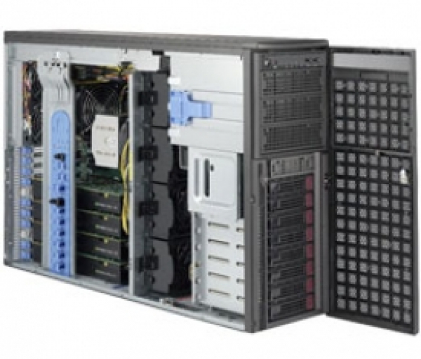 Купить Server Supermicro SYS-7049GP-TRT • CSE-747BTS-R2K20BP • MBD-X11DPG-QT • 4U/Tower IPMI NVMe в магазине wardena.ru