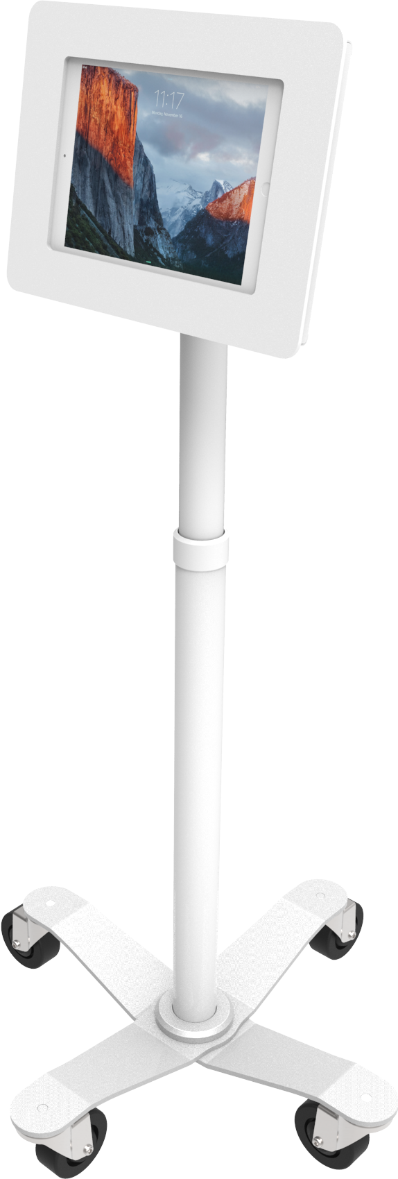 Купить Compulocks Medizinischer Rollwagen mit VESA-Montagemuster Weiß - Aufstellung - für Tablett - weiß - Bodenaufstellung (MCRSTDW) в магазине wardena.ru