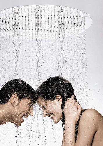 Купить Hansgrohe Raindance Rainmaker Верхний душ 600 3jet с подсветкой хром 26117000 в магазине wardena.ru