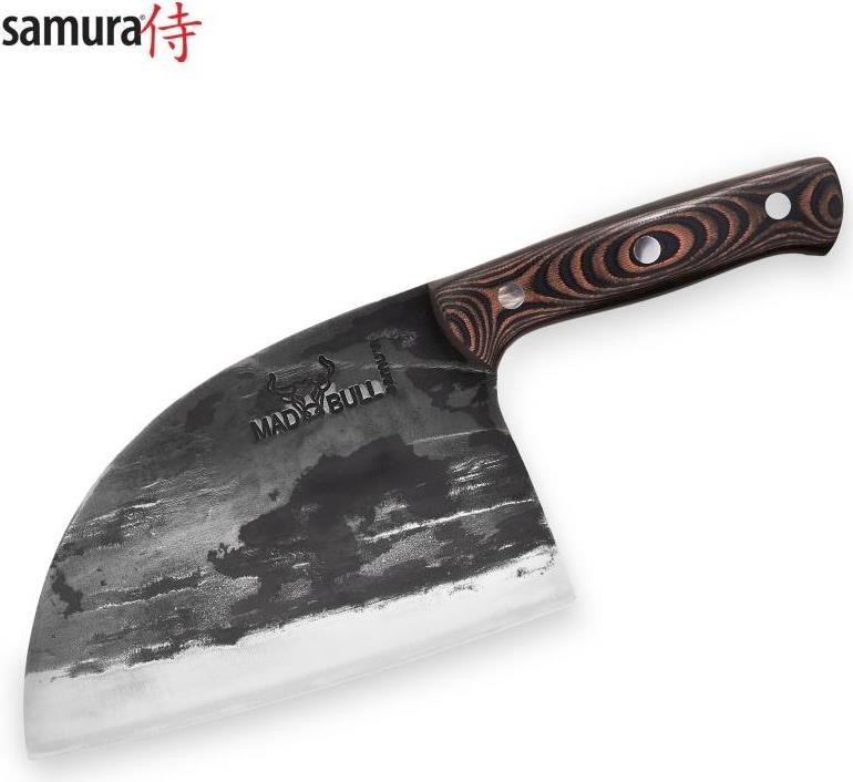 Купить Samura MAD BULL Hackmesser, 18 cm, rot-schwarz (SMB-0040R) в магазине wardena.ru
