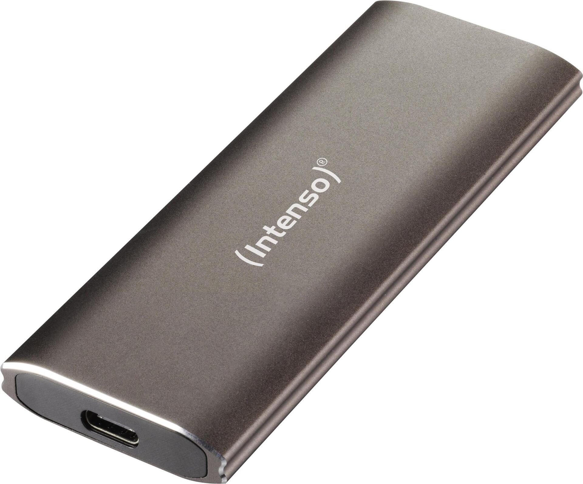 Купить Intenso Professional - SSD - 1 TB - extern (tragbar) - USB 3.1 Gen 2 (USB-C Steckverbinder) - braun-metallic (3825460) в магазине wardena.ru
