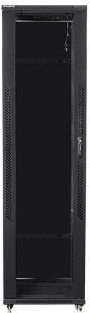 Купить Lanberg FF01-8047-12B Rack 47U Freistehendes Gestell Schwarz (FF01-8047-12B) в магазине wardena.ru