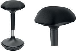 Купить LogiLink Hocker, höhenverstellbar, schwarz Bezug: Polyester, Metall-Fußplatte, Tragkraft: 125 kg, - 1 Stück (EO0011) в магазине wardena.ru