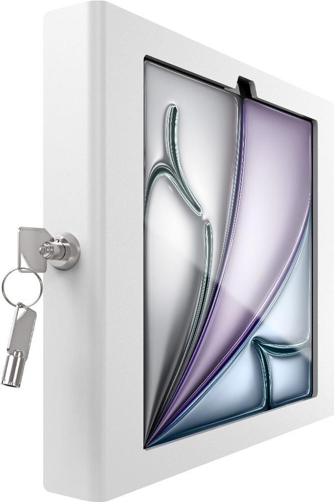 Купить Compulocks iPad Air M2 11" (2024), Apex Secured Enclosure Wall Mount - Gehäuse - für Tablett - Glasbefestigung, Raum - verriegelbar - hochwertiges Aluminium - weiß - Bildschirmgröße: 27.94 cm (11") (11APXW) в магазине wardena.ru