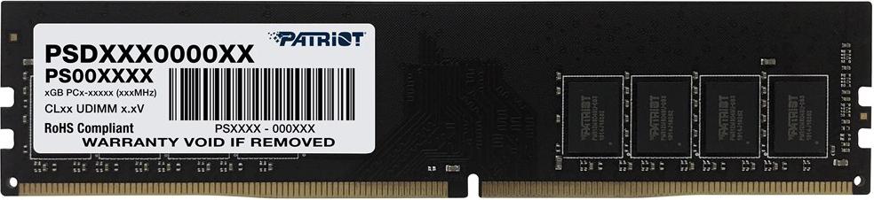 Купить Patriot Memory Signature Line Patriot Speichermodul 16 GB 1 x 16 GB DDR4 (PSD416G320082) в магазине wardena.ru