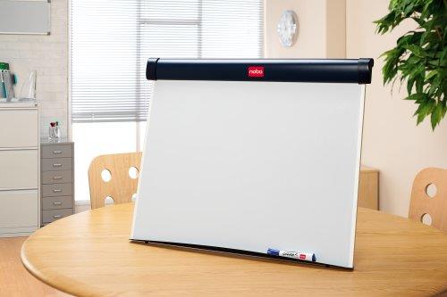 Купить NOBO Tisch-Flipchart Barracuda (B)675 x (H)550 mm magnethaftend, halbformatiges Flipchart, Metall-Blockhalter- (1902267) в магазине wardena.ru