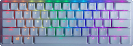 Купить Razer Huntsman Mini - Tastatur - Hintergrundbeleuchtung - USB - USA - Tastenschalter: Razer Linear Optical - Quecksilber (RZ03-03390400-R3M1) в магазине wardena.ru