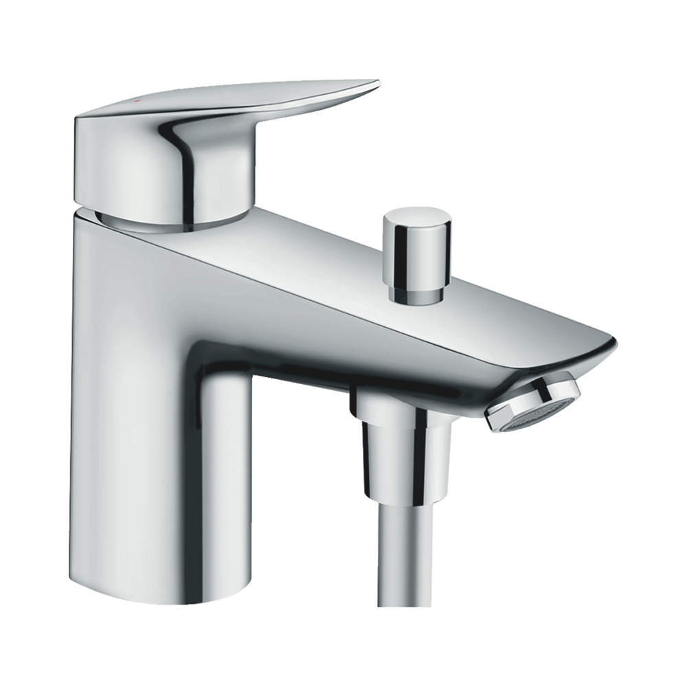 Купить Hansgrohe Logis Смеситель для ванны и душа Monotrou однорычажный ВМ картридж с промежуточным положением для экономичного расхода воды хром 71315000 в магазине wardena.ru