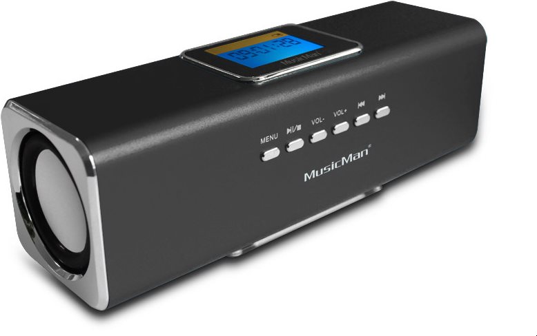 Купить Technaxx Musicman MA Display Soundstation - Digitalplayer - Schwarz (3547) в магазине wardena.ru