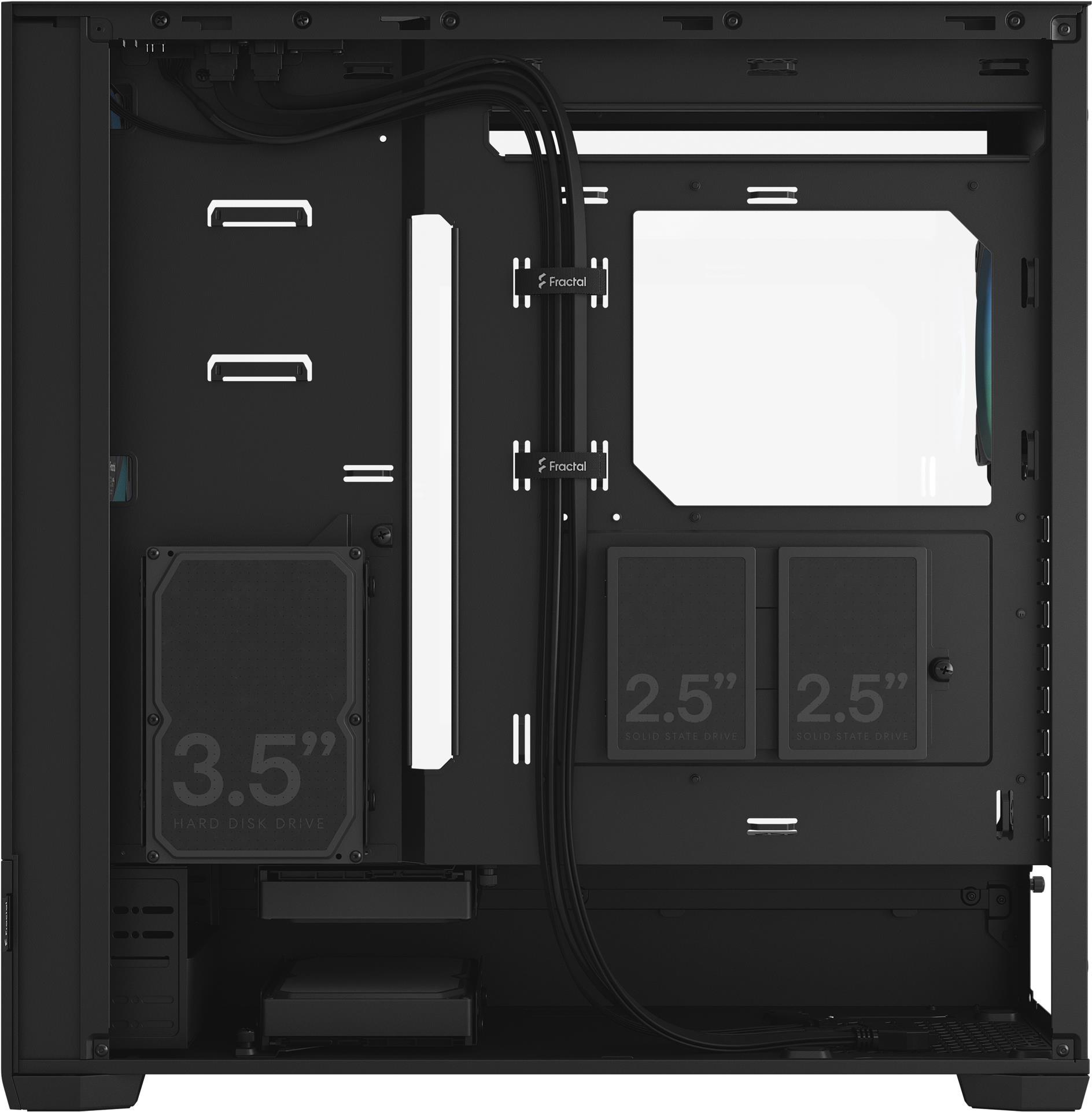 Купить Fractal Design Pop XL Air RGB - Tower - Erweitertes ATX - keine Spannungsversorgung (ATX) - black TG clear tint - USB/Audio (FD-C-POR1X-06) в магазине wardena.ru