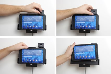 Купить Brodit Holder with lock - Fahrzeughalterung/Ladegerät - für Samsung Galaxy Tab Active (536676) в магазине wardena.ru
