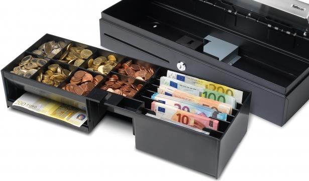 Купить Safescan SD-4617S - Cash Drawer - Schwarz, Silber (132-0434) в магазине wardena.ru