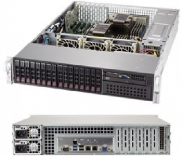 Купить Server Supermicro SYS-2029P-C1R SuperServer • 213AC-R1K23LPB • X11DPi-N • 2U IPMI NVMe в магазине wardena.ru