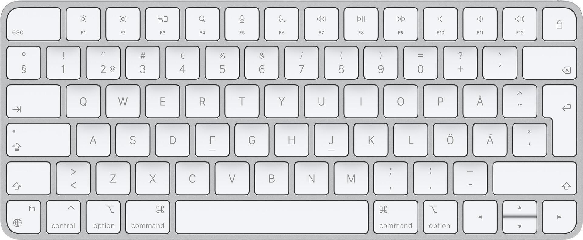 Купить Apple Magic Keyboard - Tastatur - Bluetooth - Schwedisch - für 10.2"  iPad, 10.5"  iPad Air, 10.9"  iPad Air, iPad mini 5, iPhone 11, 12, SE, XR (MK2A3S/A) в магазине wardena.ru