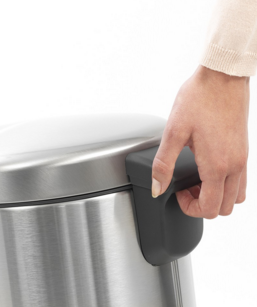 Купить Brabantia 112041 Mülleimer 12 l Rund Edelstahl (11 20 41) в магазине wardena.ru