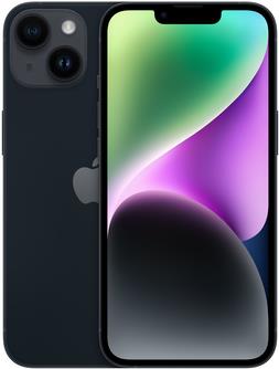 Купить Apple iPhone 14 15,5 cm (6.1") Dual-SIM iOS 17 5G 256 GB Schwarz (MPVX3ZD/A) в магазине wardena.ru
