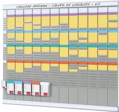 Купить Nobo T-Karten-Planung - Jahresplaner - 13 Spalten - 32 Fächer (2990700) в магазине wardena.ru