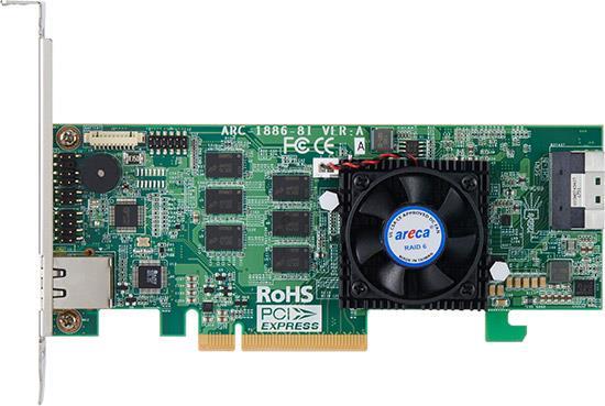 Купить Areca ARC-1886-8I RAID-Controller PCI Express x8 4.0 12 Gbit/s (ARC-1886-8I) в магазине wardena.ru