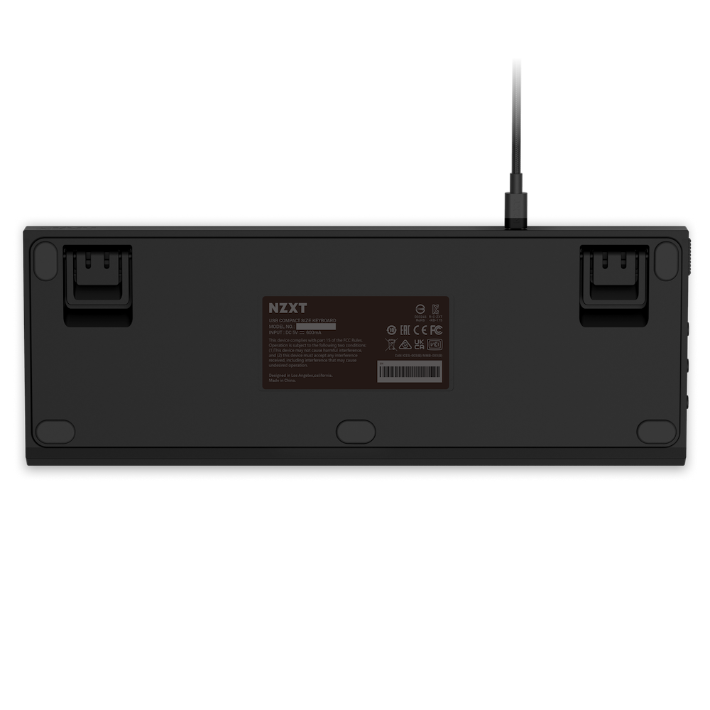 Купить NZXT Function MiniTKL Tastatur USB QWERTZ Deutsch Schwarz (KB-175DE-BR) в магазине wardena.ru