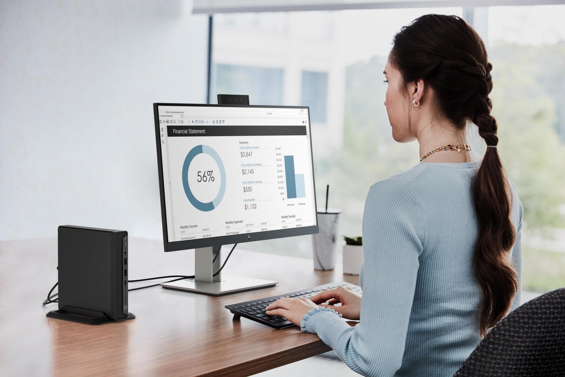 Купить HP ProDesk 405 G6 - Mini Desktop - Ryzen 3 4300GE / 3.5 GHz - RAM 8 GB - SSD 256 GB - NVMe - Radeon Graphics - GigE, Bluetooth 5.2 - WLAN: 802.11a/b/g/n/ac/ax, Bluetooth 5.2 - Win 10 Pro 64-Bit - Monitor: keiner - Tastat (5L710EA#ABD) в магазине wardena.ru