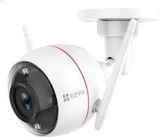 Купить EZVIZ Outdoor Überwachungskamera, 4MP, 2K Auflösung in 2560 x 1440, Ultra-HD, mit Nachtsicht in Farbe & künstlicher Intelligenz, IP67, WLAN / LAN, Außen IP Kamera, Personenerkennung, Blitzlicht, Zwei-Wege-Audio, C3W PRO, (303101794) в магазине wardena.ru