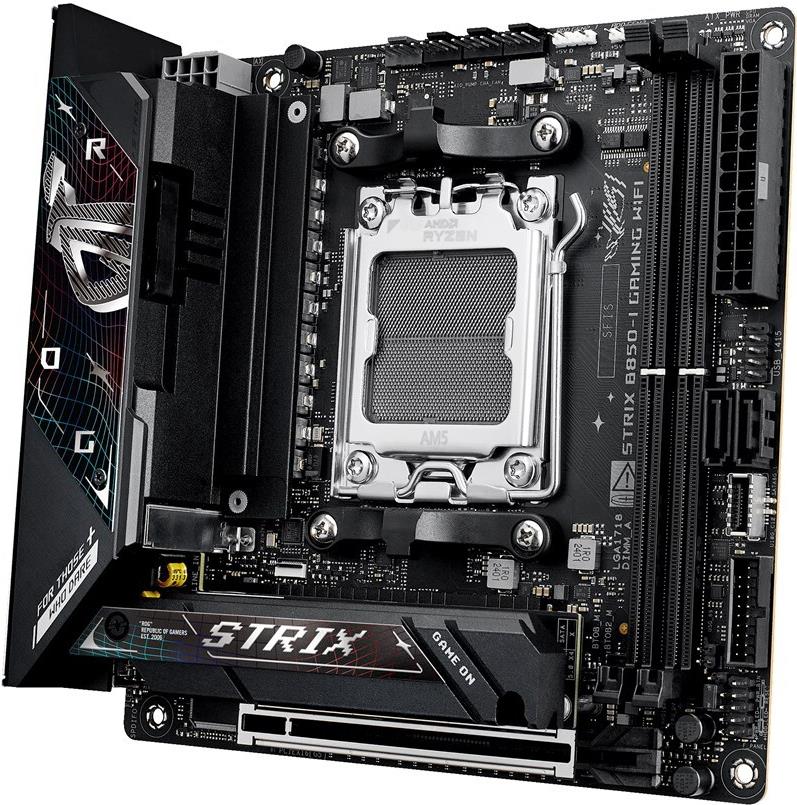 Купить ASUS ROG Strix B850-I Gaming WIFI - AMD Sockel AM5 (Ryzen Zen4) - DDR5 (90MB1K30-M0EAY0) в магазине wardena.ru