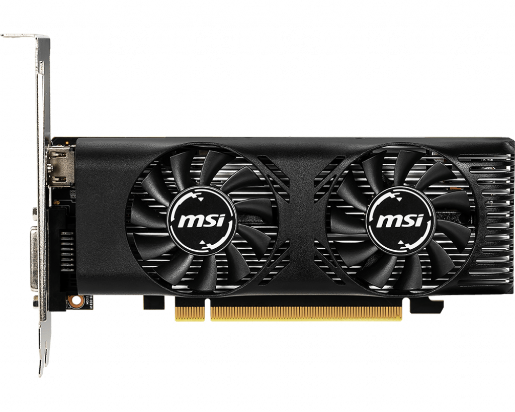Купить MSI GeForce GTX 1650 4GT LP OC - VGA - PCI-E x16 - GeForce GTX 1650 - 4GB - GDDR5 - 128 Bit - 7680 x 4320 Pixel - PCI Express x16 3.0 (V809-3250R) в магазине wardena.ru