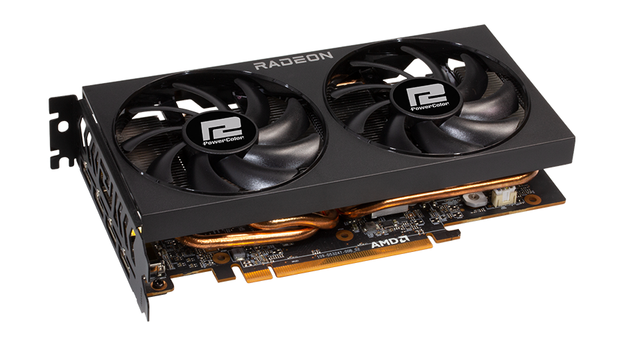 Купить PowerColor Fighter RX 6600XT AMD Radeon RX 6600 XT 8 GB GDDR6 (AXRX 6600XT 8GBD6-3DH) в магазине wardena.ru