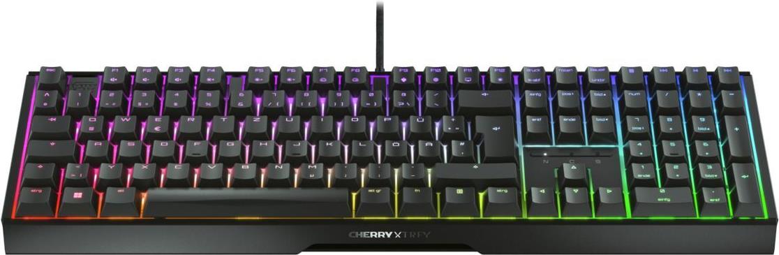 Купить CHERRY XTRFY MX 3.1 - Tastatur - 100% - full size - Hintergrundbeleuchtung - USB-C - QWERTZ - Deutsch - Tastenschalter: CHERRY MX2A Red - Schwarz (G80-3890LJADE-2) в магазине wardena.ru