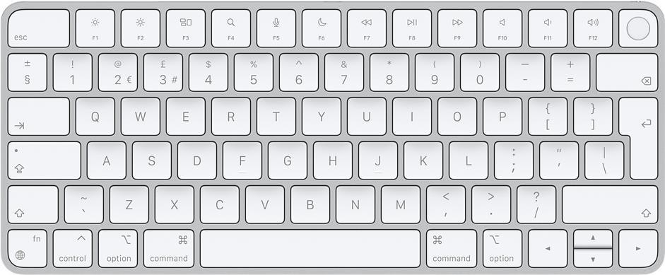 Купить Apple Magic Keyboard with Touch ID - Tastatur - Bluetooth - QWERTY - GB - für iMac (Anfang 2021), Mac mini (Ende 2020), MacBook Air (Ende 2020), MacBook Pro (Ende 2020) (MK293B/A) в магазине wardena.ru