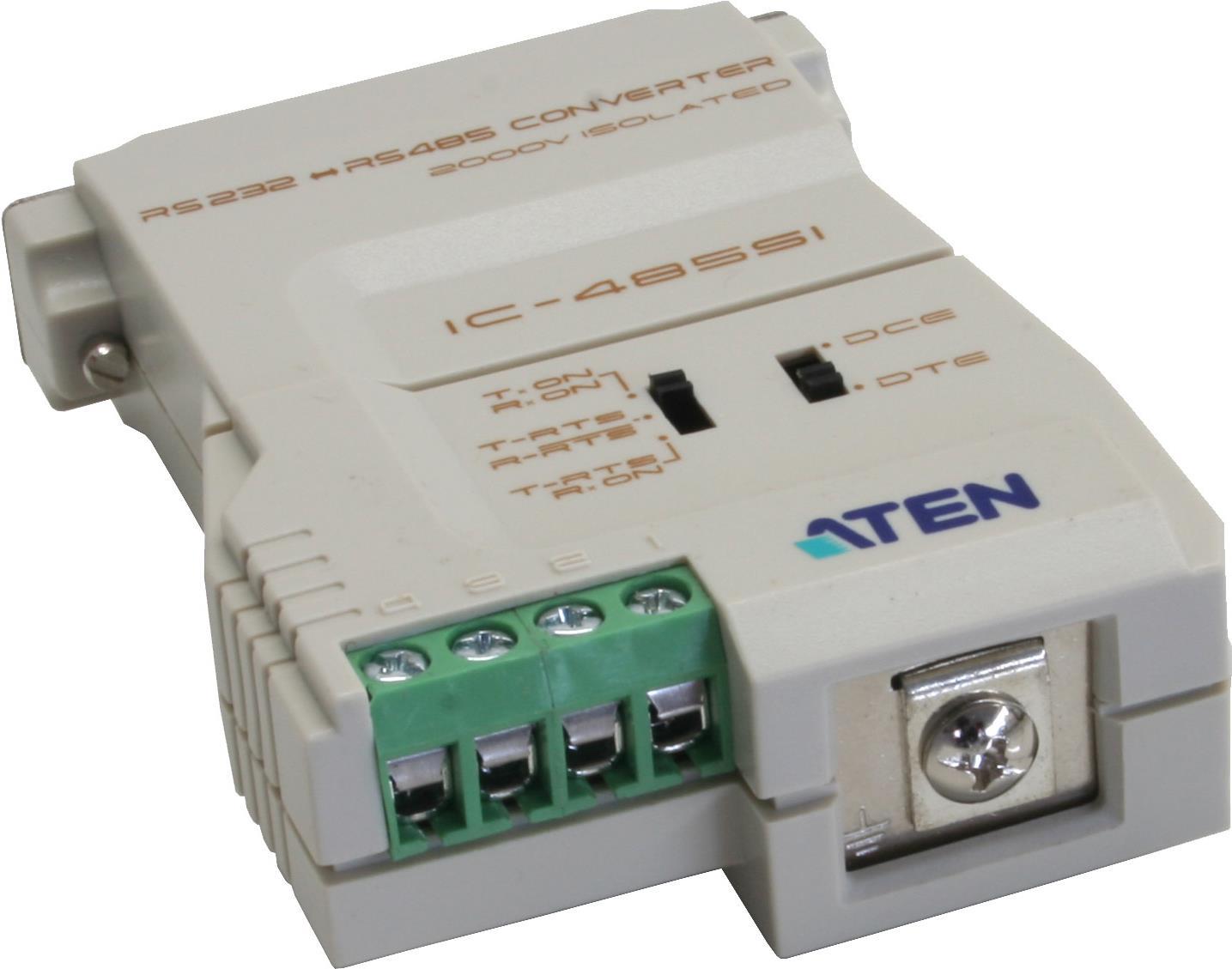 Купить ATEN IC485SI - RS-232-auf-RS-485-Schnittstellenkonverter - extern - bis zu 1200 m (IC485SI-AT-GG) в магазине wardena.ru