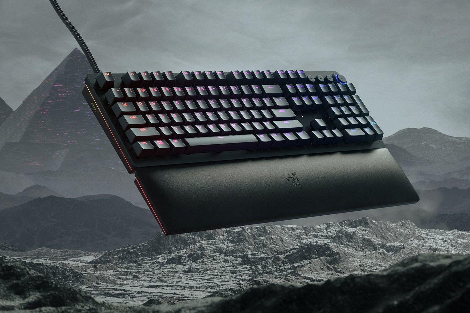 Купить Razer Huntsman V2 Analog Tastatur USB QWERTY US Englisch Schwarz (RZ03-03610100-R3M1) в магазине wardena.ru