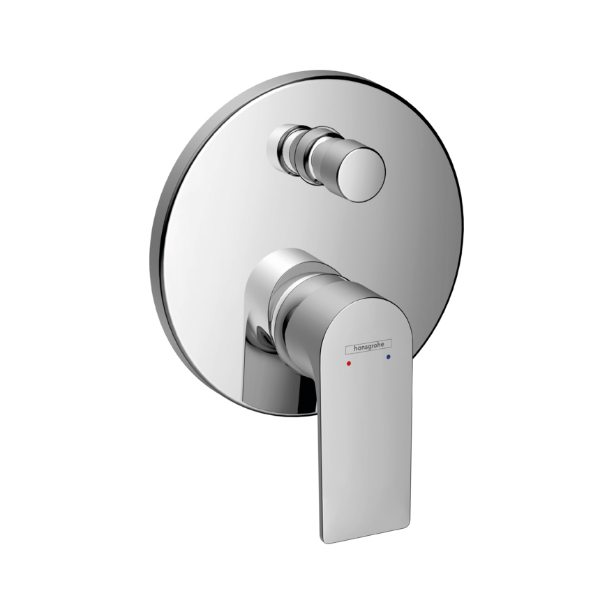 Купить Hansgrohe Rebris E Встраиваемый смеситель для ванны хром 72468000 в магазине wardena.ru