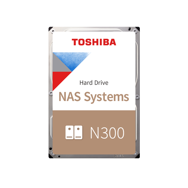 Купить Toshiba N300 NAS - Festplatte - 8TB - intern - 3.5" (8,9 cm) - SATA 6Gb/s - 7200 U/min - Puffer: 256MB (HDWG180UZSVA) в магазине wardena.ru